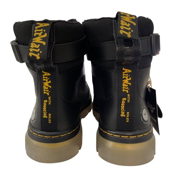 Dr. Martens Combs Tech Atmos Black Boots Unisex Size 8 Ladies Combat Boots New - Picture 4 of 7
